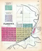 Canada, Lincolnville, Florence, Kansas State Atlas 1887